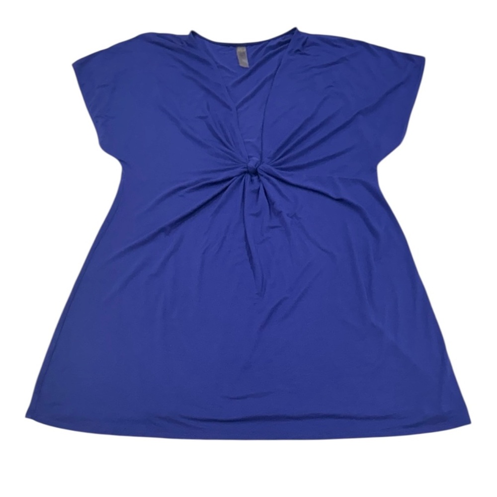 VICTORIA’S  SECRET Sexy Vibrant Deep Plunge Purple Cover-up Large